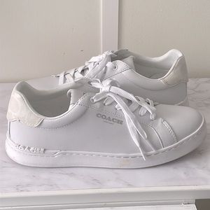 Size 8 Coach Shoes (White)